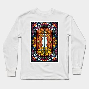 Stained Glass 12 (Style:26) Long Sleeve T-Shirt